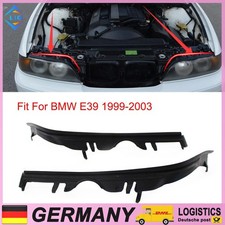 2x Scheinwerfer Dichtung Schwarz 63126908406 Vorne Für BMW 5er E39 LCI 99-03
