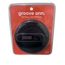 Groove Onn Personal CD Player FM Radio with Headphones Sealed Package