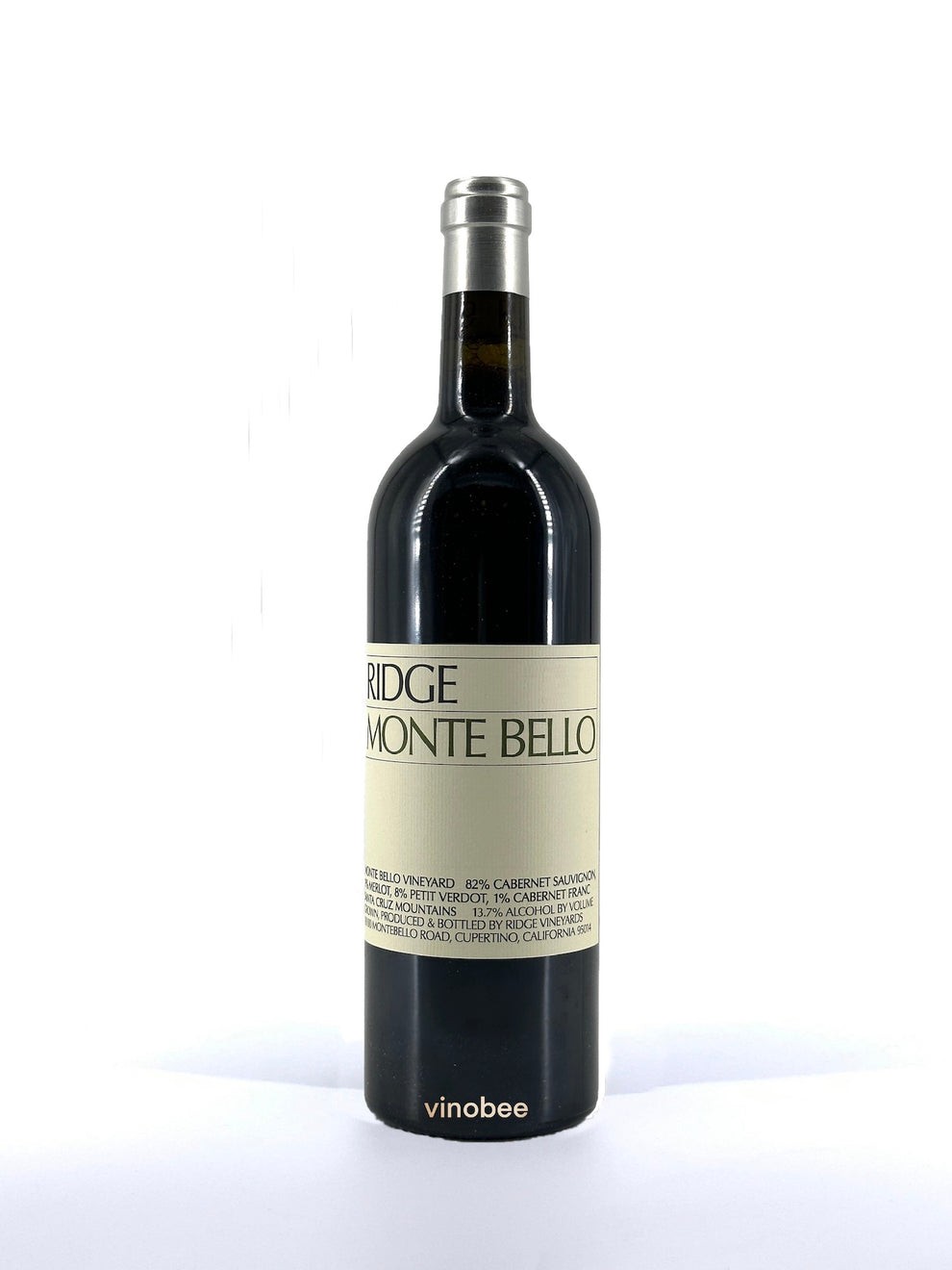 Ridge Vineyards Monte Bello Santa Cruz Mountains Red Blend 2020 750ml