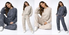 Women Oversize Baggy Jumper 2 Piece Lounge Wear Casual Set Ladies Suit Tracksuit