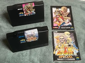 FATAL FURY 2 And FATAL FURY SPECIAL SET Neo Geo AES Garou Densetsu NEOGEO SNK