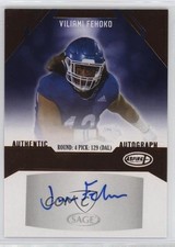 2023 Sage Aspire Gold /10 Viliami Fehoko Jr #ASP-VF Auto 6o3