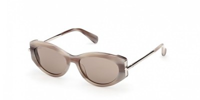 Maxmara MM0167 Beige horn 54/16/140 Damen Sonnenbrillen