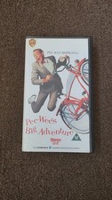 Pee-Wee's Big Adventure VHS Extremely Rare Original Warner Bros Release