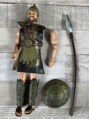 Vintage 80s Wee Win Toys Heroes of the Kingdom - 12'' Goliath w/ Accessories