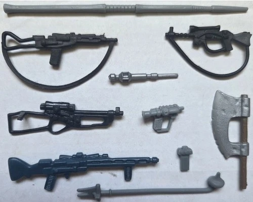 Vintage Kenner Meccano No Yak Face Star Wars Accessories Lot FOREIGN READ FIRST