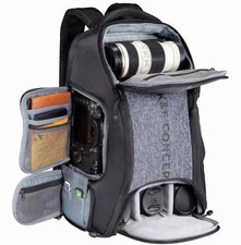 K F CONCEPT 25L Large Camera Backpack Bag for Canon/Nikon/Sony/DJI Mavic Drone