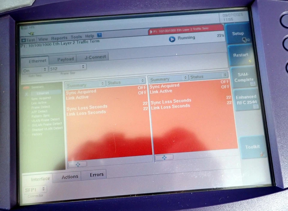 JDSU T-BERD 6000A Compact Network Test Platform TB 6000 A, MTS-6000A - Image 2 of 4