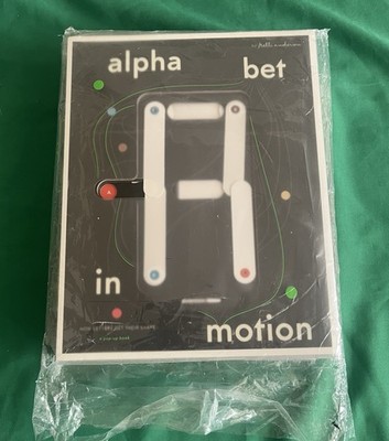 Alphabet in Motion: How Letters Get Their Shape Hardcover Book by Kelli Anderson