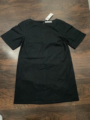 Abercrombie & Fitch Linen Blend Shift T-Shirt Dress Casual Lined Black XSP | eBay Abercrombie & Fitch Linen Blend Shift T-Shirt Dress Casual Lined Black XSP | eBay