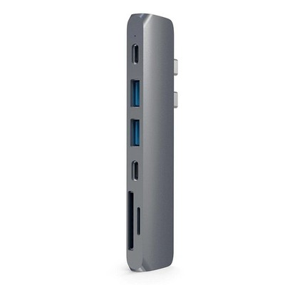 USB C Hub Adapter, USBC Dongle 7 in 1, USB-C with 4K HDMI, 87W PD Charging, U...