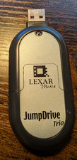 Lexar Jumpdrive Trio Single-Slot USB 2.0 Multi-Card Reader SD/MS/XD RW023-001 