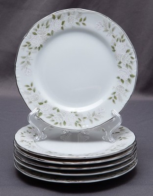 Sheffield Fine China Classic 501 Bread & Butter Plates - Set of 6 -