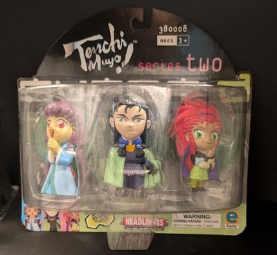 2001 Tenchi Muyo Series 2 Anime Figure Set #3   Retro Collector s Item
