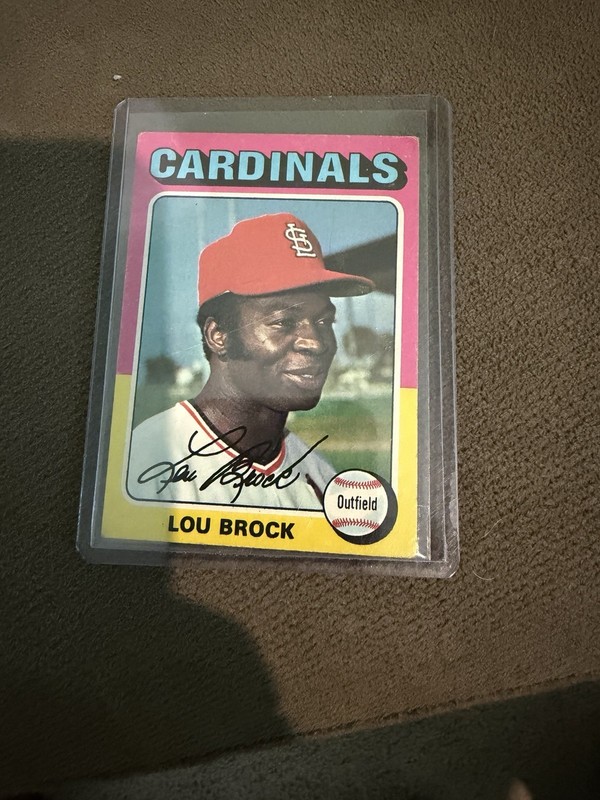 1975 Topps - Lou Brock #540