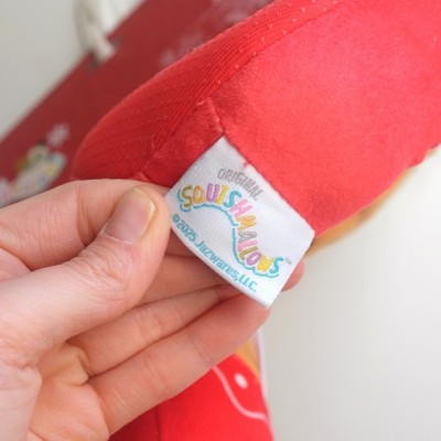 NEW Jazwares Squishmallow Slippers Ginger Gingerbread Latte Kid Sz