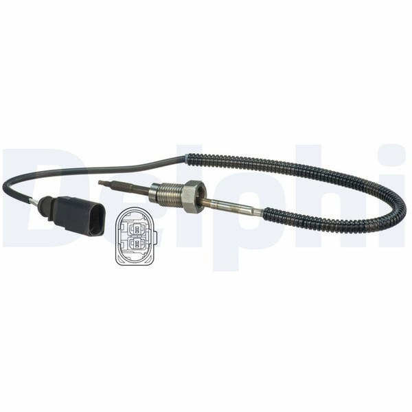 Delphi Sensor Abgastemperatur TS30105 FüR Transporter T5 Vw 7HA Vor Turbolader-image