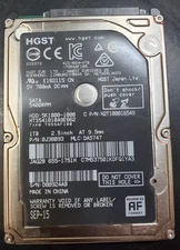 HGST Apple HTS541010A9E662 1 TB SATA III 2.5 in Laptop Hard Drive