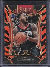 2023-24 Panini Select Cam Whitmore #307 Rookie Tiger Prizm Rockets
