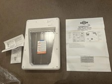 PETSAFE LARGE ELECTRONIC SMART DOG DOOR 100LBS Open Box SMARTDOOR DOGGY DOOR