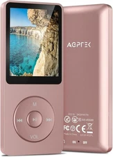 AGPTEK A02PL 64GB MP3 Player, 70 Hours Playback Lossless Sound Music Player, Sup