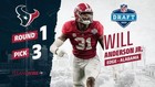 Will Anderson Jr. Signed Houston Texans Jersey (Beckett) 2023 #3 Overall Pick DE — photo 7
