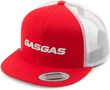 GAS GAS KIDS TRUCKER HAT CAP White Red 2025 3GG230030700