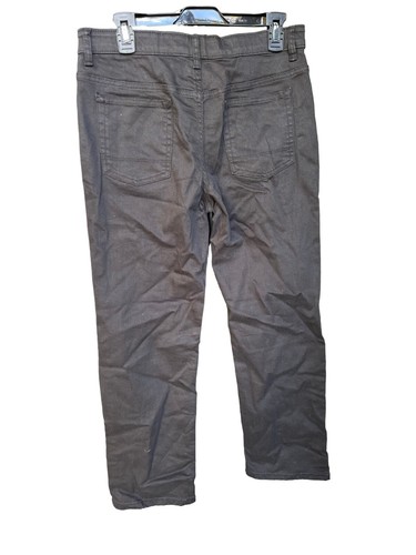 Cat And Jack Adjustable Waist Straight Stretch Black Boy Pants, Size 18 - Picture 3 of 3
