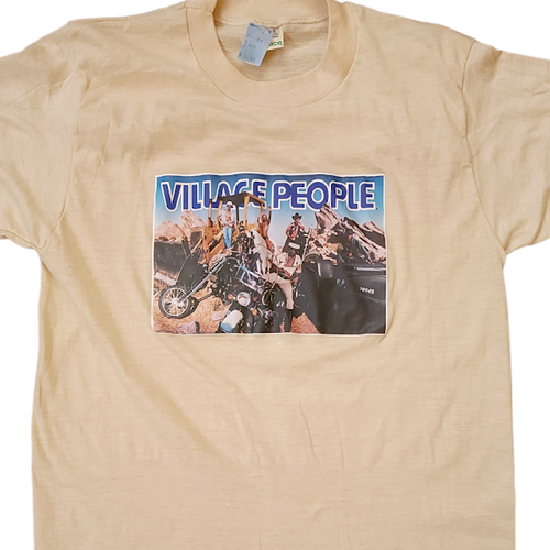 Village People T Shirt Vintage 70s 1978 