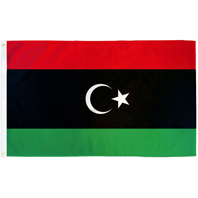 LIBYA (NEW) KINGDOM POLY 3' X 5' FLAG