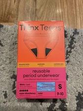 Thinx Teens Super Absorbency Cotton Bikini Period Underwear  Size 9/10 S