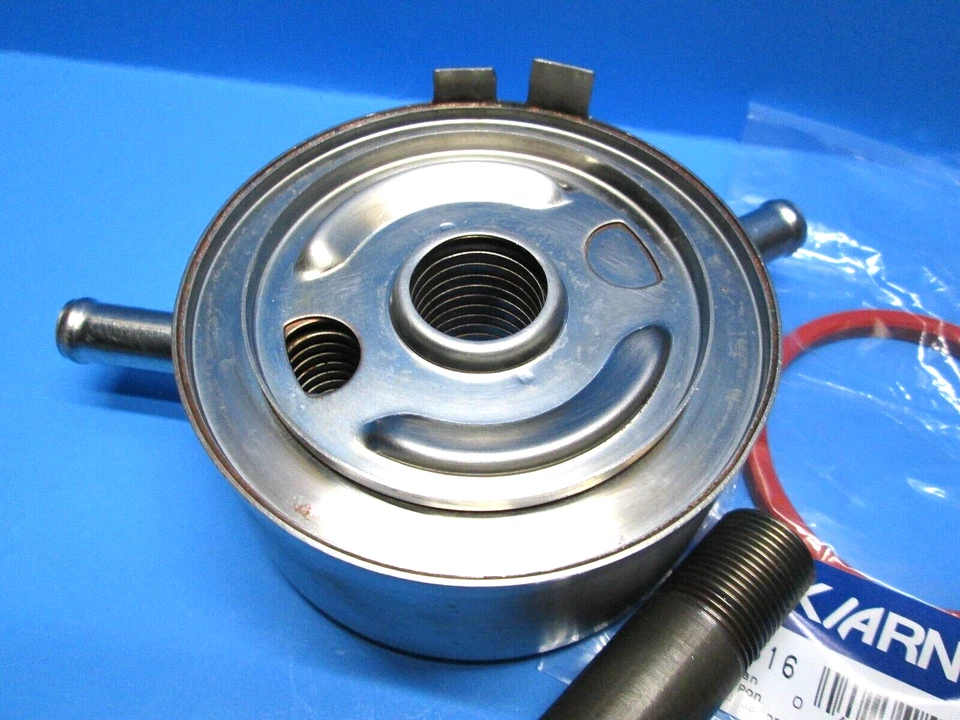 Enfriador de aceite de motor Nissan Armada Pathfinder NV Xterra Frontier V6 + junta OEM Foto 4 de 4