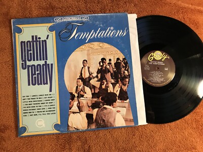 THE TEMPTATIONS Gettin' Ready ORIGINAL Gordy S 918 1966 Soul LP Otis Redding !