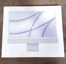 Apple iMac 24" 2023 A2438 Empty Box Only Silver 16GB 512GB Packaging