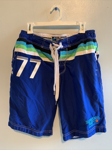 Superdry Surf Co Swim Trunks Shorts Sz 