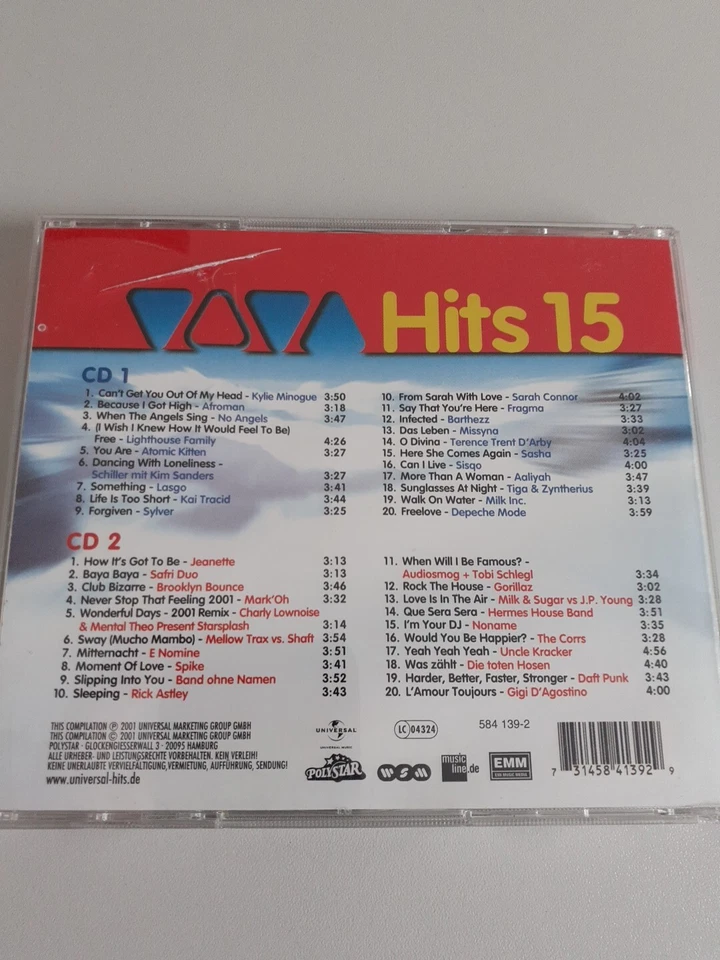2 CD Do-CD Various - VIVA - Hits 15 - Bild 2 von 4
