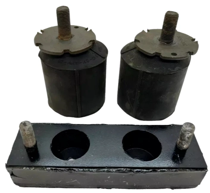 1959 Chrysler motor dianteiro traseiro e conjunto de montagem de transmissão - Imagem 2 de 4