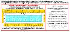 White Toner Water Slide Decal Sets General Lee White For Hot Wheels 1:64