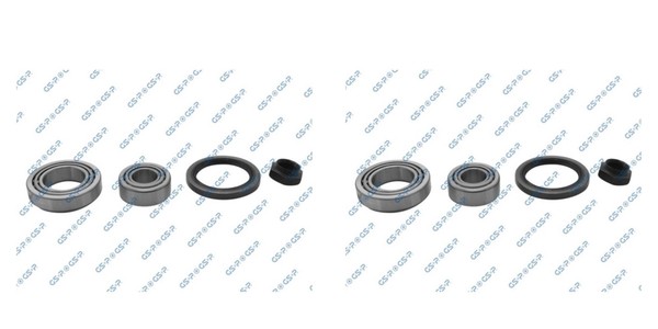 GSP 2X Radnabe Radlagersatz Vorne FüR Mercedes Sprinter 3-T Kasten 903 901 902-image