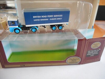 EFE Commercials 22105 AEC Ergo Box Van British Road Ferry Services 1:76 + Box