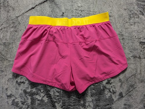 Nike Dri Fit Athletic Shorts Women's Size Medium Pink Live Strong - Imagen 10 de 12