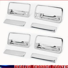 For 2001-2004 Chevy S10 GMC Sonoma 95-05 Blazer Chrome 4 Door Handle COVERS Set