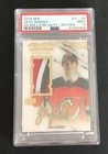 PSA 9, 2019 SPX Jack Hughes Gold Black Lustrous ROOKIE Auto Patch SSP/5 *Insane*