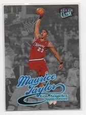 1998-99 Fleer Ultra Platinum Medallion /99 #87 Maurice Taylor All Star Weekend