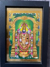 FRAMED PICTURE OF  GOD VENKATESWARA.SPECIAL OFFER £4.99INC POST