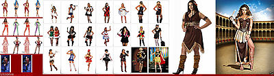WOMANS many styles costumes pirate sexy queen SMAL TO X LARGE alot of PLUS SIZES