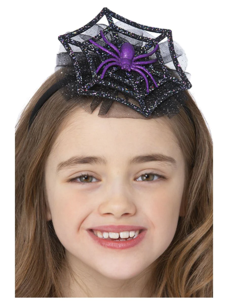 Spiderella Headband Child Black Spiderella Headband Child Black