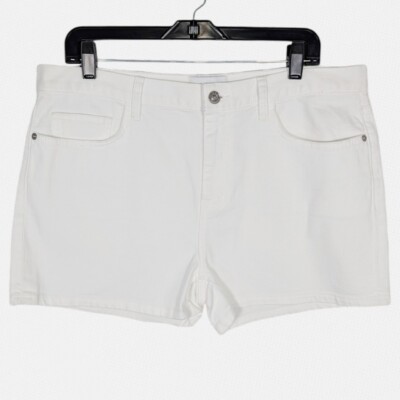 NWT Current Elliot Shorts 32 The Boyfriend  Short Sugar White Denim  Summer