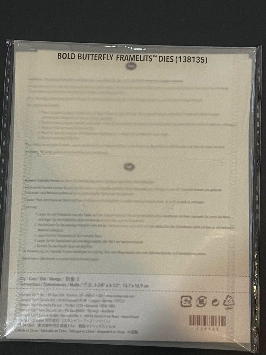 Stampin up スタンピンアップ バタフライセット Stampin' Up! Dies