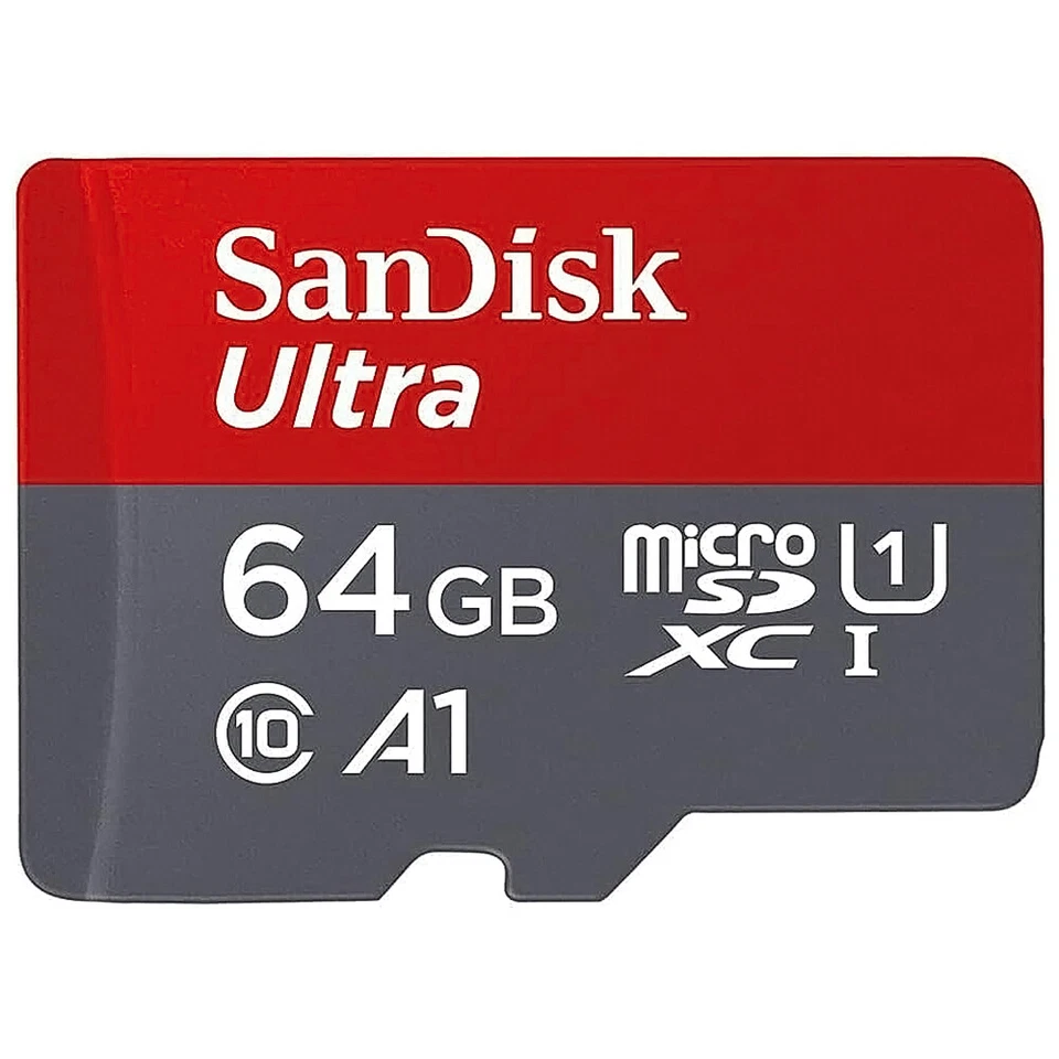 SanDisk Ultra Micro SD 32GB 64GB 128GB Class 10 Fast Memory Card Genuine NEW! - Image 3 of 4
